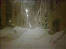 Corso Mazzini: Bufera di neve ore 20,00